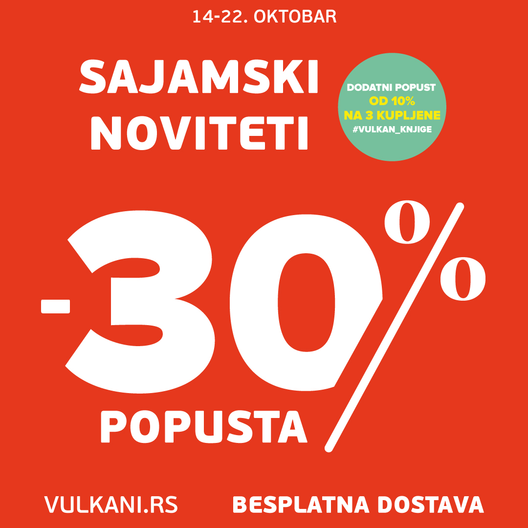 Sajamski noviteti Vulkan izdavaštva na popustu od 30%