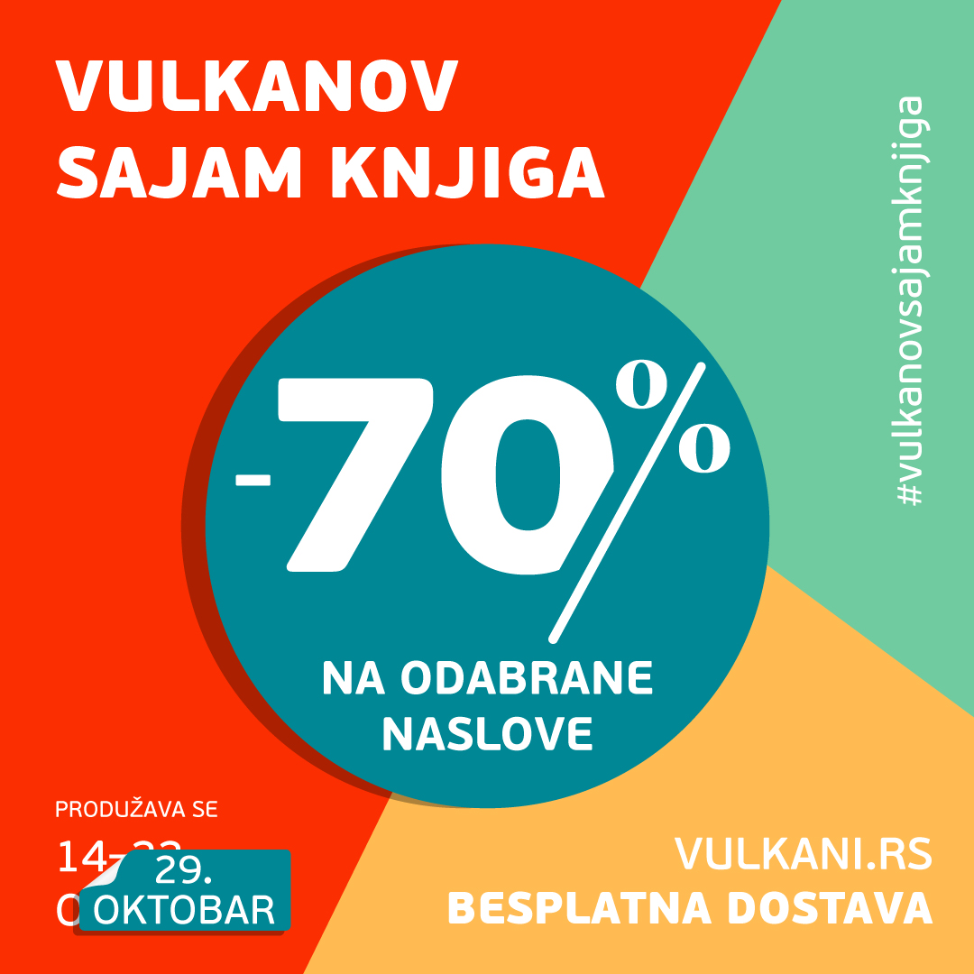 Četvrti Vulkanov sajam knjiga se produžava – samo onlajn