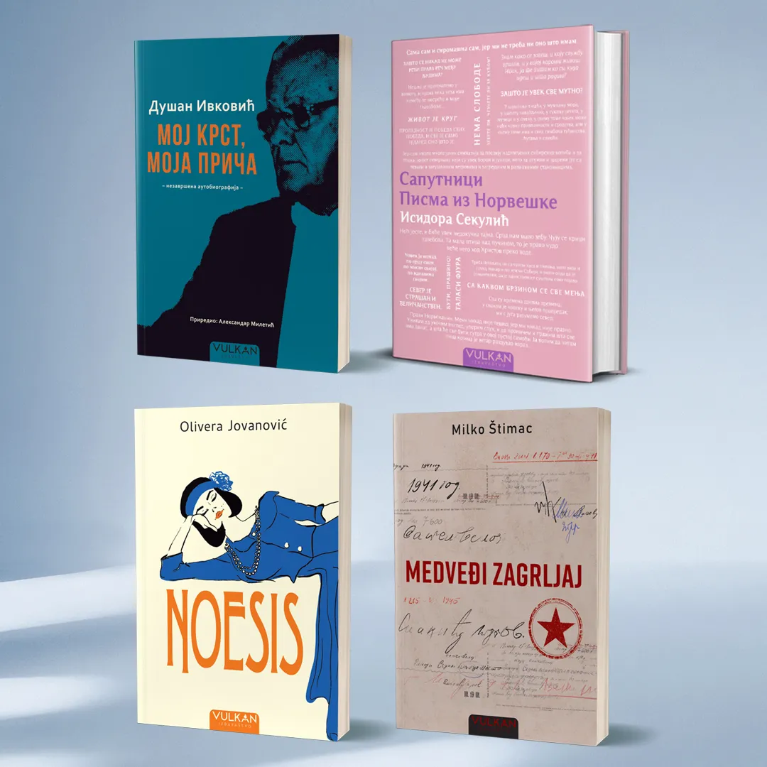 Najnovije knjige domaćih autora u izdanju Vulkan izdavaštva
