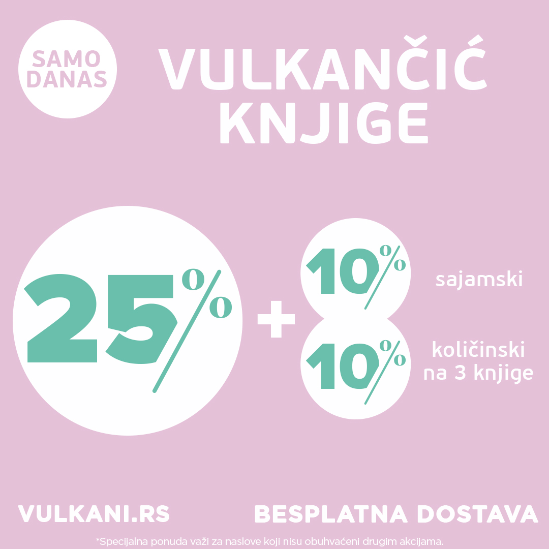Vulkančić knjige na specijalnoj sajamskoj onlajn-akciji