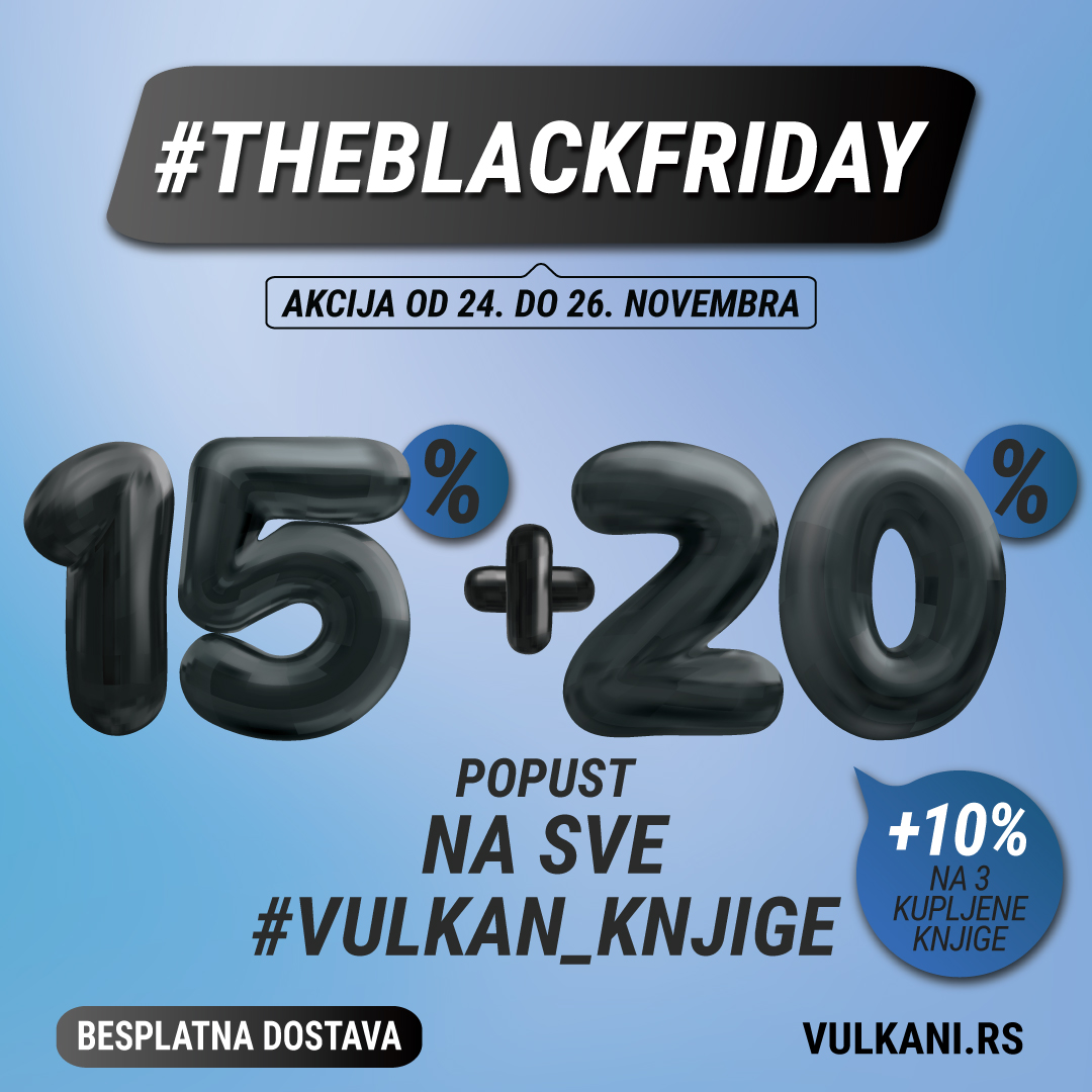 Black Friday akcija na sajtu Vulkan izdavaštva