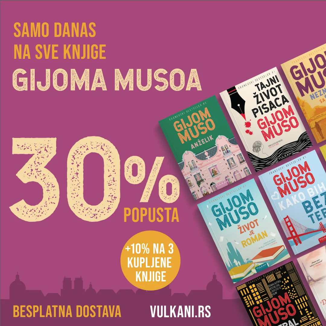 Dan Gijoma Musoa na sajtu Vulkan izdavaštva – popust 30% + 10% na sve romane