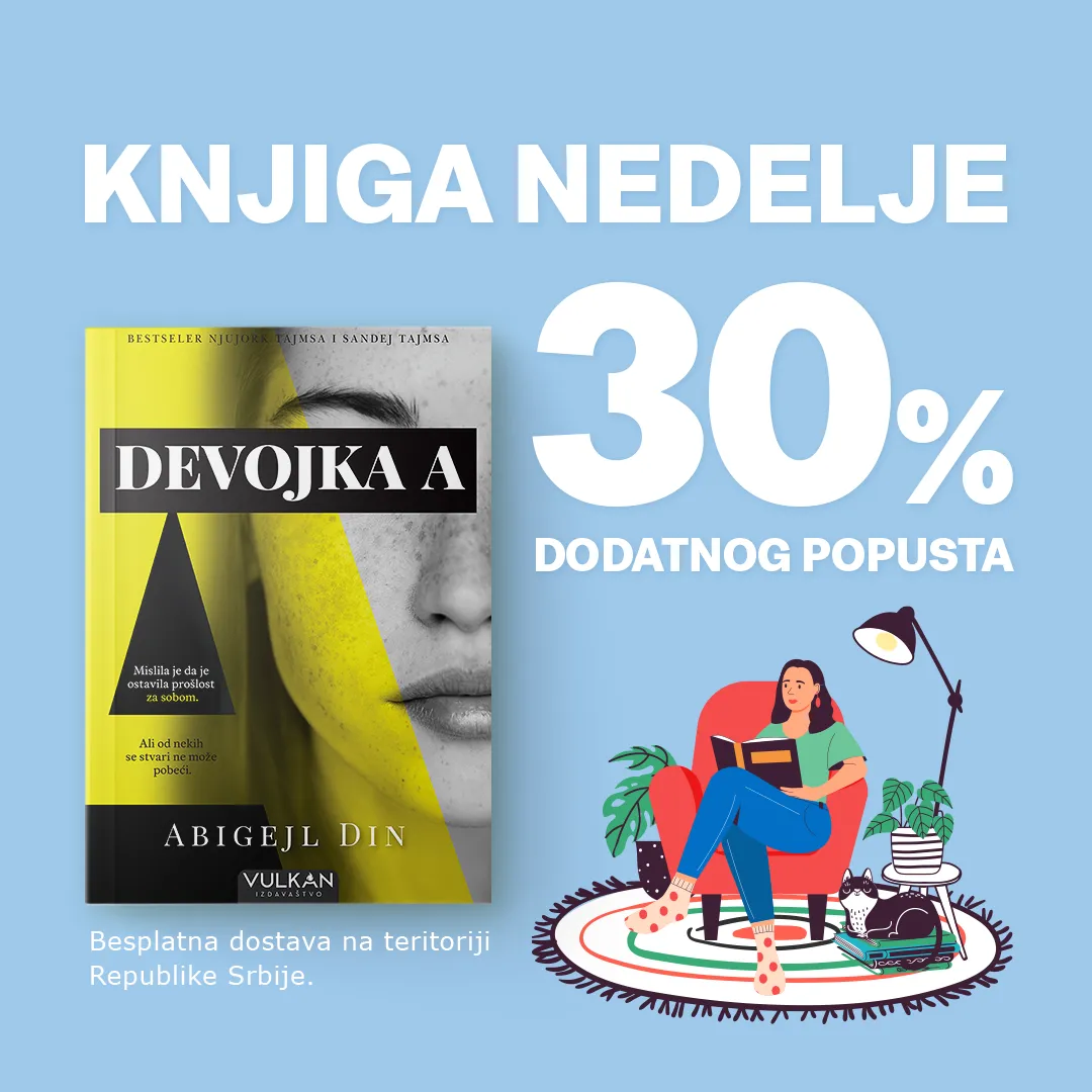 „Devojka A“ Abigejl Din – knjiga nedelje Vulkan izdavaštva