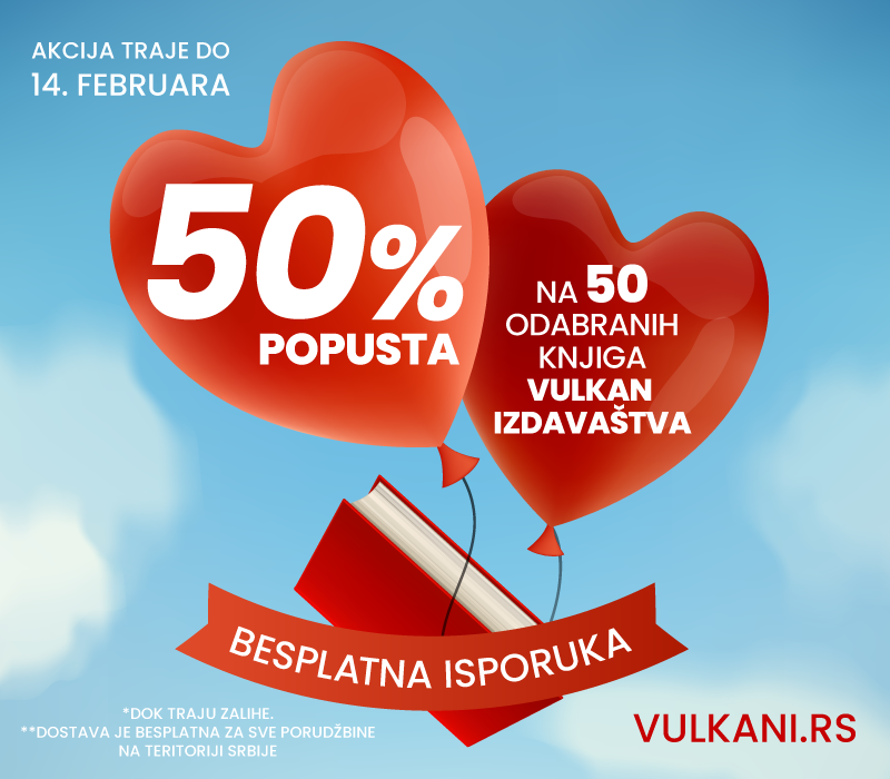 Vulkanovih 50 ljubavnih romana upola cene
