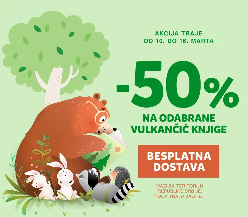 Odabrane Vulkančić knjige upola cene