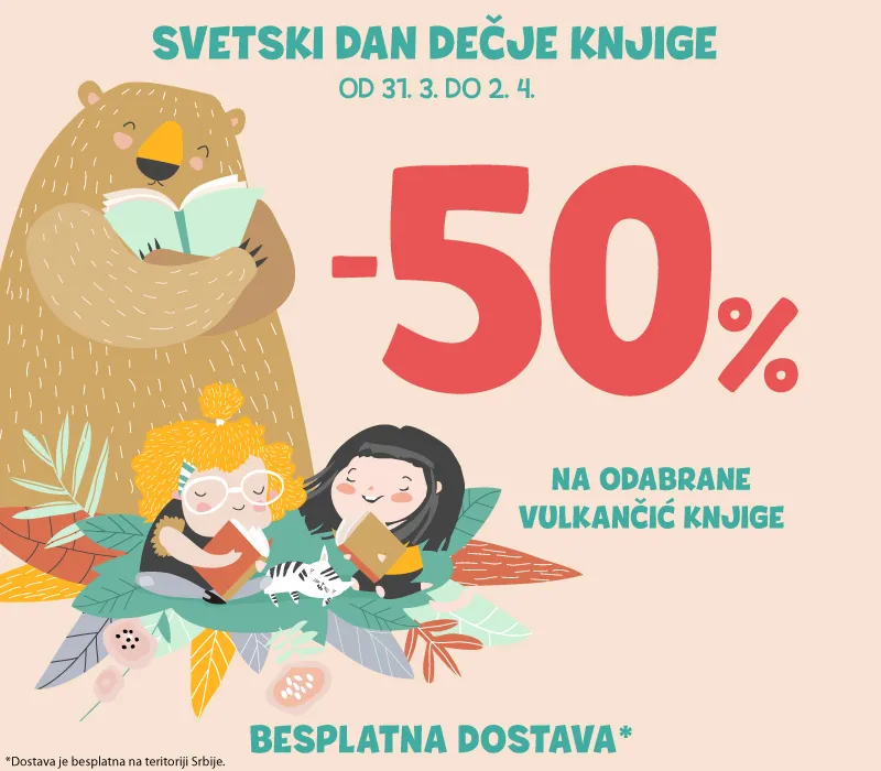 Slavimo čitanje! Vulkančić naslovi upola cene povodom Svetskog dana dečje knjige