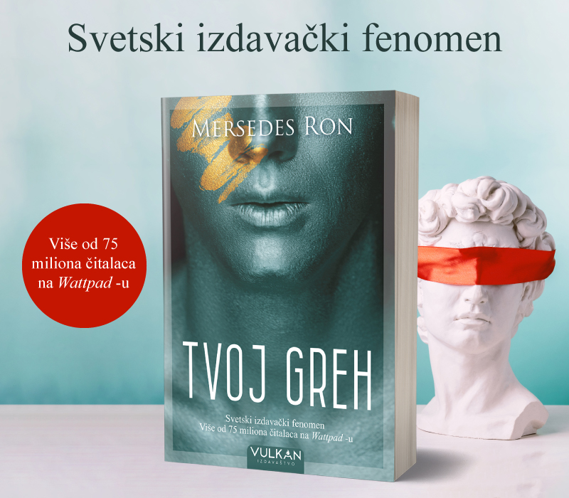 Svetski izdavački fenomen „Tvoj greh“ u prodaji