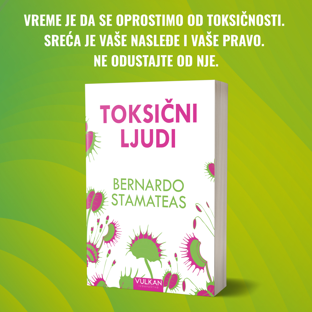 Međunarodni fenomen u oblasti samopomoći „Toksični ljudi“ u prodaji