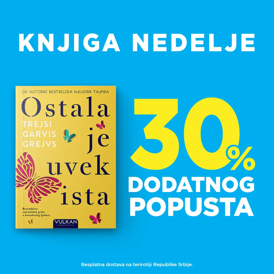 „Ostala je uvek ista“ Trejsi Garvis Grejvs – knjiga nedelje Vulkan izdavaštva