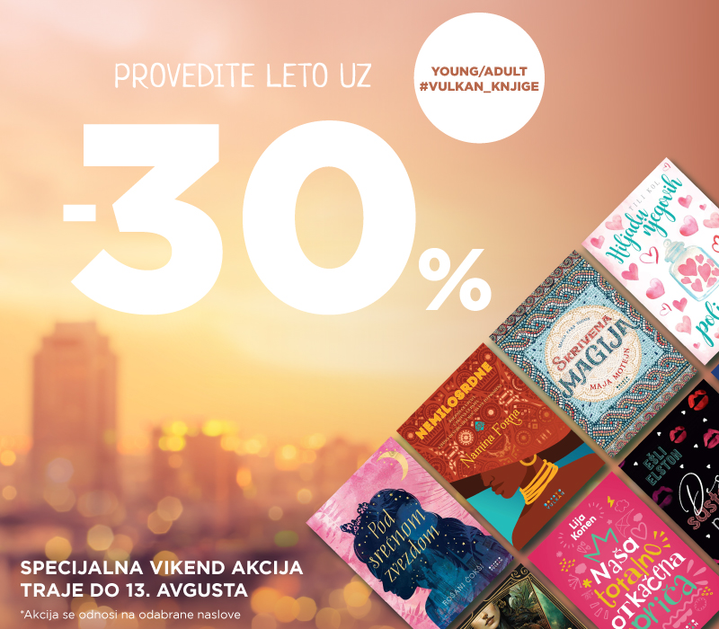 Specijalna vikend akcija: Provedite leto uz YA romane Vulkan izdavaštva