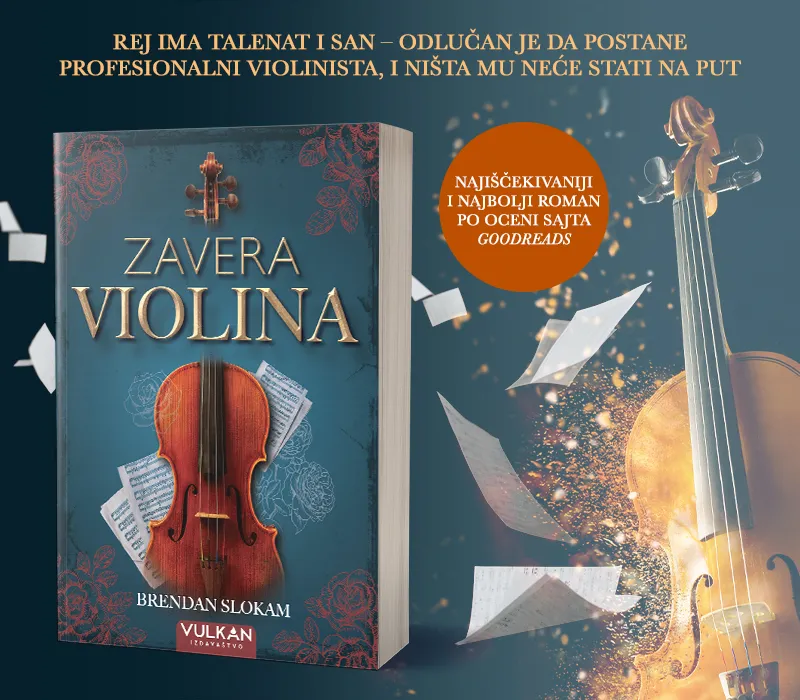 Istorijski triler Brendana Slokama „Zavera violina“ uskoro u prodaji