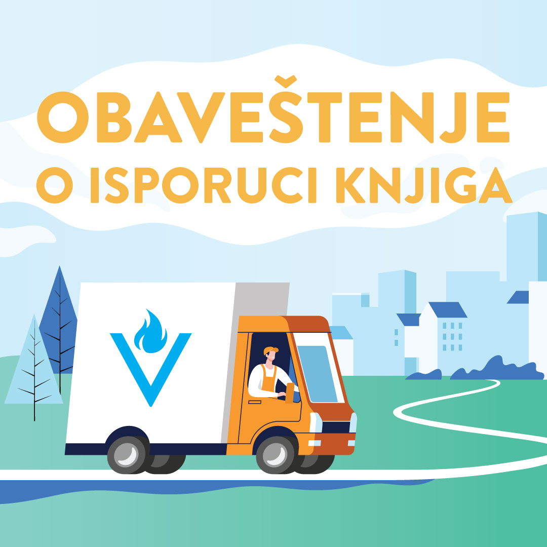 Obaveštenje o isporuci knjiga za vreme popisa u Vulkan izdavaštvu