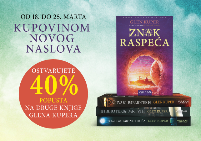 Fantastična ponuda za ljubitelje istorijskih trilera Glena Kupera