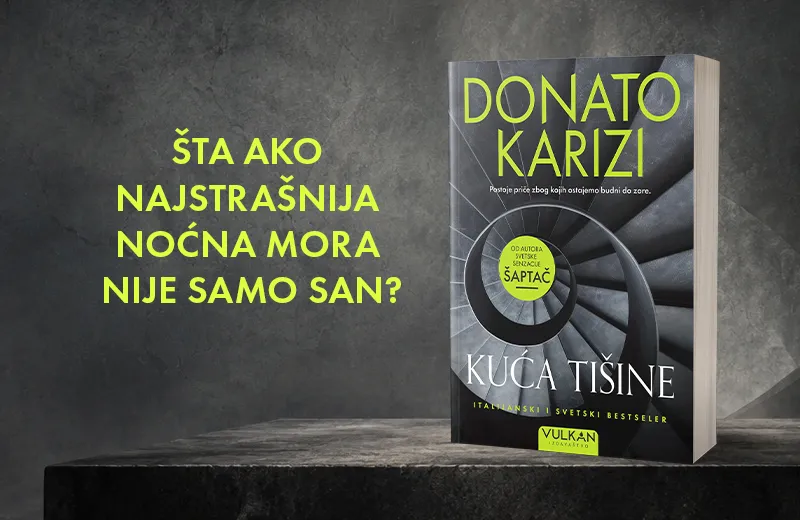 Majstor modernog trilera ima novi roman: Donato Karizi otvara vrata „Kuće tišine“
