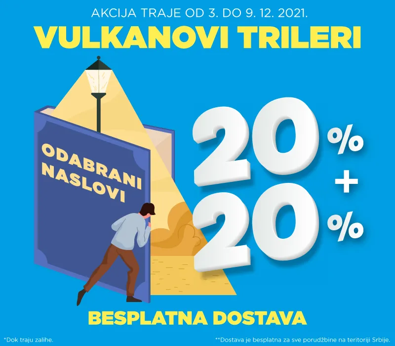 Odabrani trileri Vulkan izdavaštva na specijalnom popustu