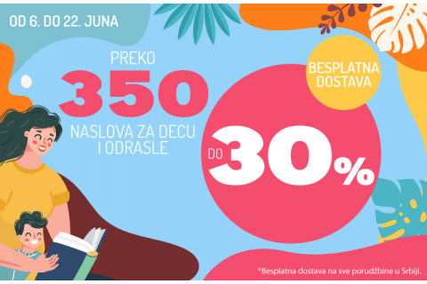 Vulkanova akcija „Zajednički predah uz knjigu!“: Knjige za sve uzraste na popustu do 30% uz besplatnu dostavu