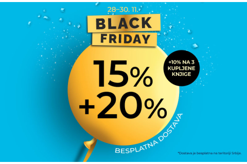 Black Friday na vulkani.rs: Više knjiga, više popusta