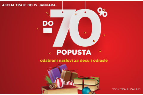 Velika Vulkan akcija: do 70% popusta na knjige za decu i odrasle