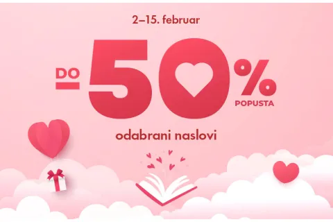 Zaljubite se u knjigu tokom Dana zaljubljenih u Vulkan izdavaštvu!