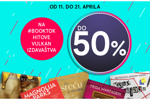 Doživite BookTok magiju na vulkani.rs uz popuste do 50%