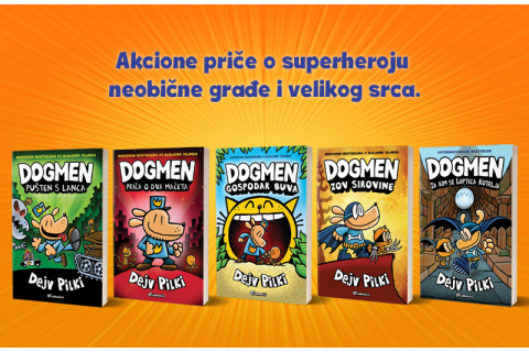 Nemirno dete koje je osvojilo planetu:   Priča o Dejvu Pilkiju i njegovom junaku Dogmenu