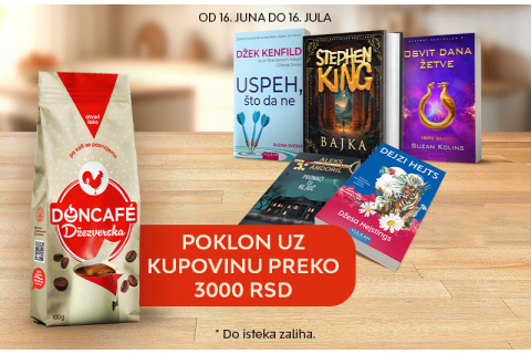 Letnje čitanje uz gutljaj omiljene kafe: „Vulkan“ i „DonCafe“ vas pozivaju na trenutke za pamćenje