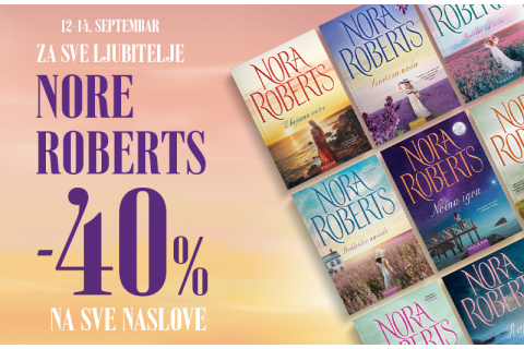 Nora Roberts u „Vulkanu“: Vikend pun ljubavi, misterije i magije uz popust od 40%