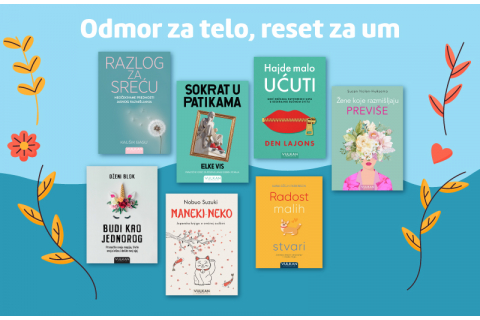 Odmor za telo, reset za um: Knjige za mentalni detoks iz edicije popularne psihologije „Vulkan izdavaštva“