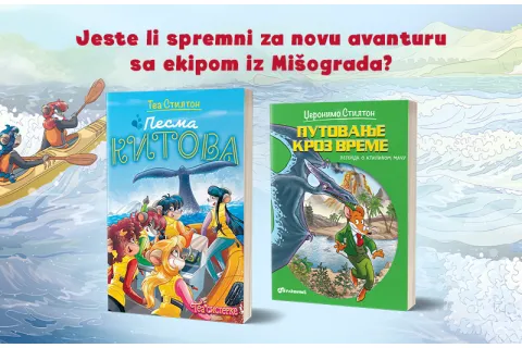 Misterije, putovanja i vremeplov: Novi naslovi iz sveta Tea sisterki i Džeronima Stiltona