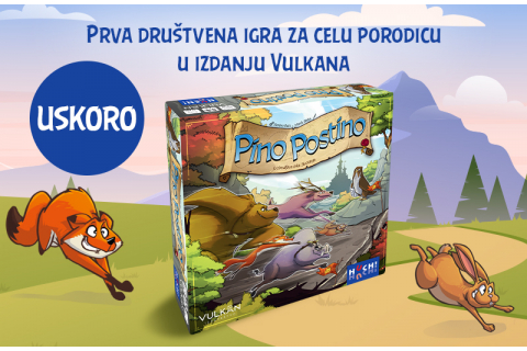 Sjajne novosti iz Vulkana: Igra „Pino Postino: Uzbudljiva trka životinja“ uskoro u prodaji