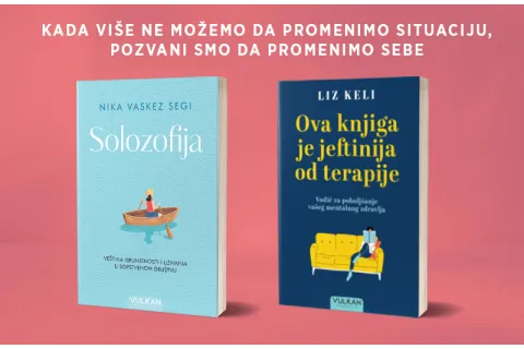 Vaši omiljeni naslovi popularne psihologije: Solozofija i Ova knjiga je jeftinija od terapije