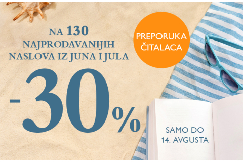 Vulkanovi letnji hitovi na sniženju: Knjige koje su, prema oceni čitalaca, obeležile sezonu odmora