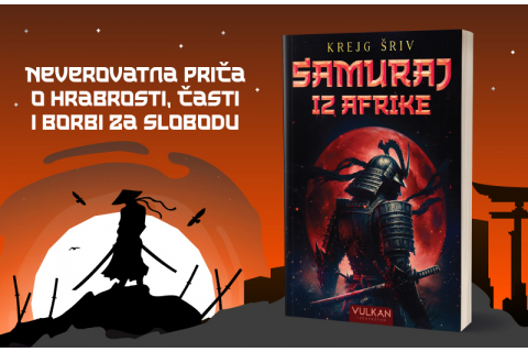 Istinita priča o Jasukeu, prvom crnom samuraju u feudalnom Japanu: „Samuraj iz Afrike“ u prodaji
