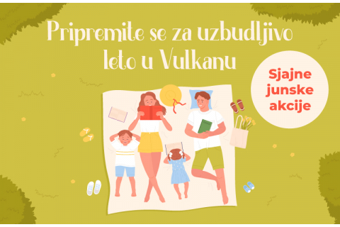 Jun u znaku knjige: „Vulkan izdavaštvo“ priprema za vas mesec pun iznenađenja i popusta!