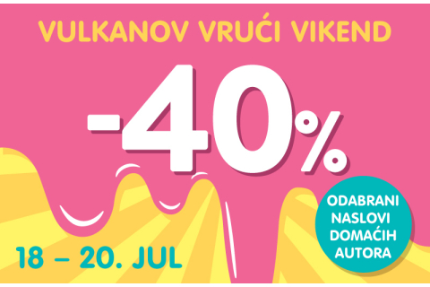 Letnji vikendi su stvoreni za knjige: I ovog puta Vulkan ih obezbeđuje uz popust od 40%