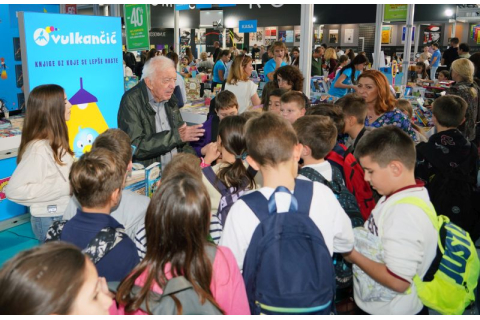 Četvrtak na Sajmu knjiga u znaku najmlađih: Vulkančić okupio omiljene dečje pisce