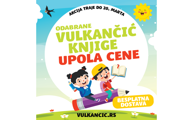 Odabrane Vulkančić knjige upola cene