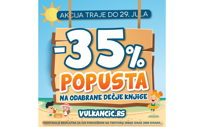 Odabrani Vulkančić naslovi na popustu od 35%