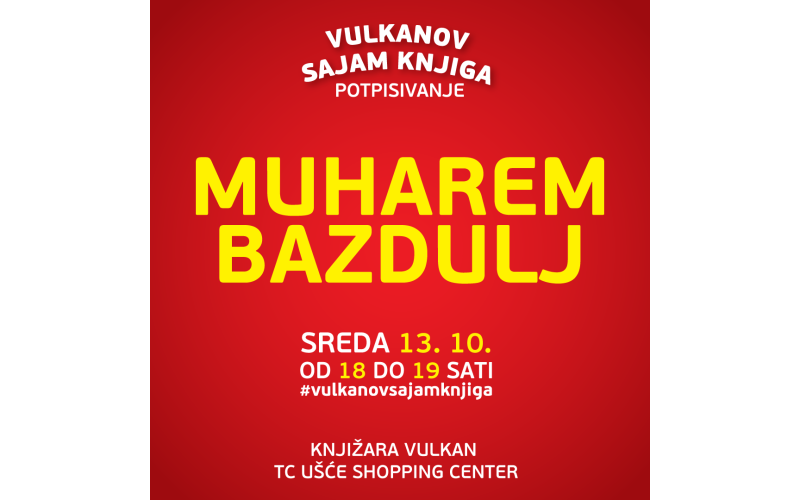 Potpisivanje knjiga Muharema Bazdulja!