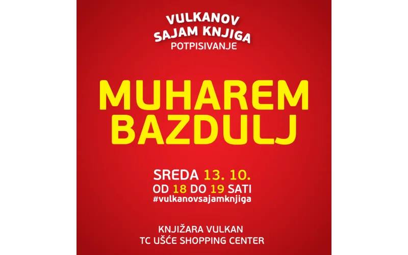 Potpisivanje knjiga Muharema Bazdulja!