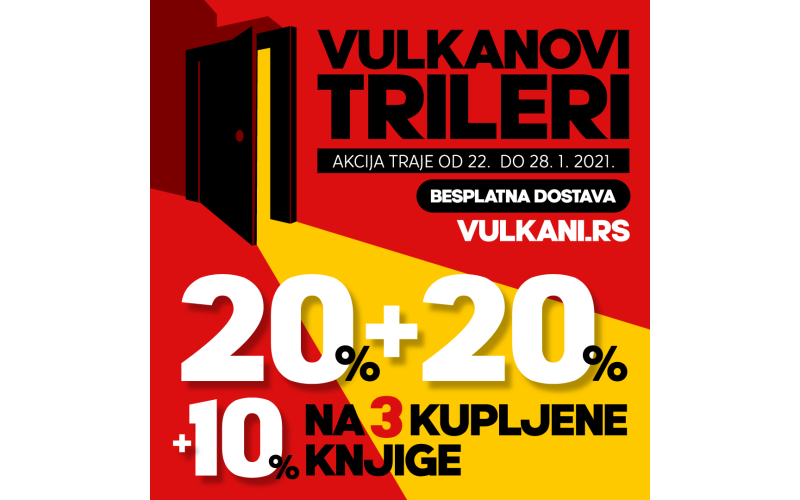 Svi trileri Vulkan izdavaštva po neverovatnim cenama!