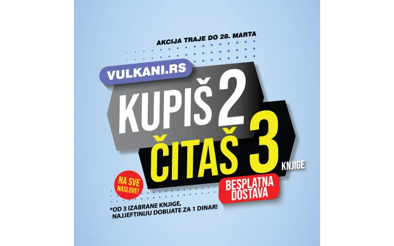 Nova Vulkan akcija: Kupiš 2, čitaš 3 knjige