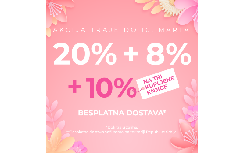 Knjiga je najbolji poklon za Osmi mart