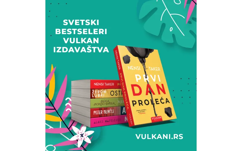 Leto je lepše uz Vulkan knjige!