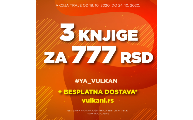 3 KNJIGE ZA 777 DINARA