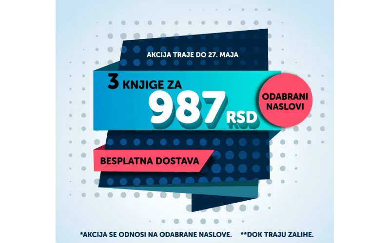 Nova Vulkan akcija – 3 knjige za 987 dinara!