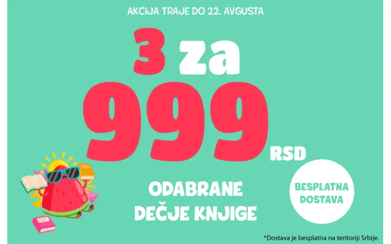 Neodoljiva Vulkančićeva ponuda – 3 dečje knjige za 999 dinara