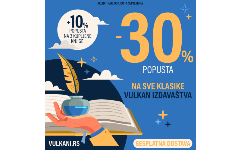 Dragulji svetske književnosti u izdanju Vulkan izdavaštva na popustu od 30%