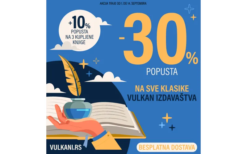 Dragulji svetske književnosti u izdanju Vulkan izdavaštva na popustu od 30%