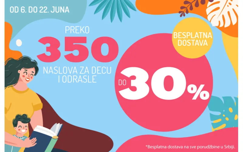 Vulkanova akcija „Zajednički predah uz knjigu!“: Knjige za sve uzraste na popustu do 30% uz besplatnu dostavu